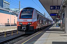 ÖBB City Jet am Linzer Hauptbahnhof