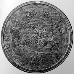 Missorium (Silberplatte) des Aspar, 434 n. Chr., Archäologisches Nationalmuseum Florenz