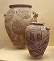 Dekorierte Keramik-Gefäße, Naqada II, ca. 3500 v. Chr.