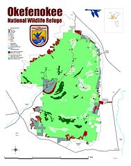 Plan Okefenokee National Wildlife Refuge