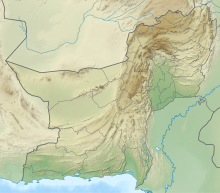 Map showing the location of Lahoot Lamakan