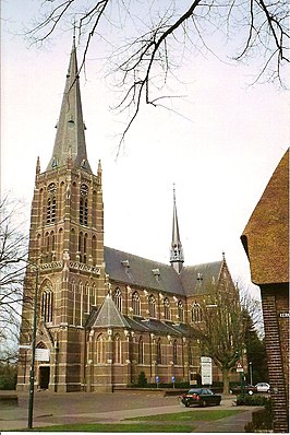 De Sint-Nicolaaskerk in Helvoirt