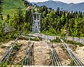 Raiffeisen Skywalk oberhalb von Sattel im Schweizer Kanton Schwyz