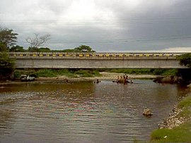 Der Río Ranchería bei Fonseca