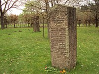 „Russenfriedhof“ nahe dem Mittleren Pfauenteich