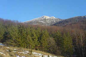 Der Berg Strážov (1213 m n.m.)