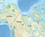 Symphyotrichum yukonense distribution map