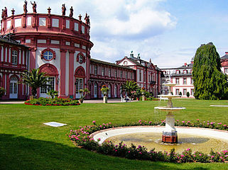 Schloss Biebrich from the park