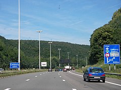 Autostrada A26 w okolicy Liège