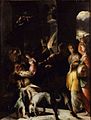 Joos van Winghe, The Adoration of the Shepherds