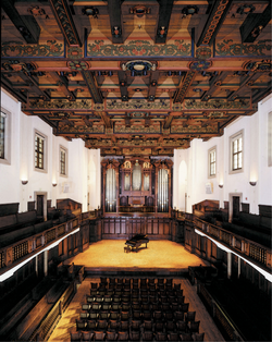 Bridges Hall of Music interior