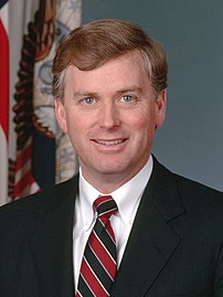 Dan Quayle (1989–1993) (1947-02-04) 4 February 1947 (age 77)   Republican