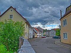 Kleinstadtidylle, Bullachstraße, Nähe Amper