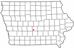 Location in Iowa