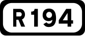 R194 road shield}}