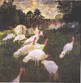Claude Monet: Truthähne, 1876