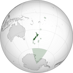 Yeni Zelanda haritadaki konumu