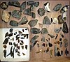 Stone tools, including Mesolithic microliths