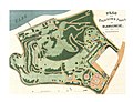 Plan des Baurs Park um 1880