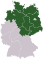 Bundesländer Deutschlands, in denen der Reformationstag ein gesetzlicher Feiertag ist.