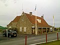 Surface building accessing the subsidiary bunker at Anstruther