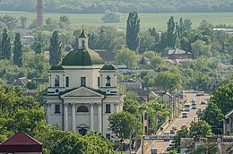 View of the Church of St. John the Baptist on Castle Hill