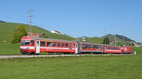 Pendelzug mit Ge 4/4 1 (2015)