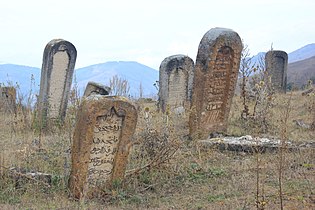 Azerbaijani cemetery in Aygut
