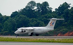 BAe 146-200 der Aviastar Mandiri