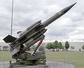 Bloodhound Mk 2 im Royal Air Force Museum