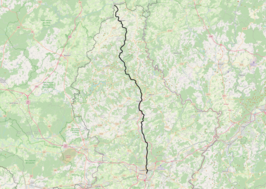 Spoorlijn Luxemburg - Troisvierges op de kaart