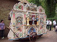 Bloemenmeid barrel organ (Flower Girl), originally built as Gavioli cylinder organ.