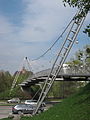 Fußgängerbrücke über die Schenkendorfstraße, München