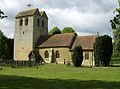 St. Bartholomew's Church, Fingest - early Norman tower