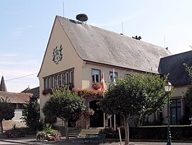 The town hall in Guémar