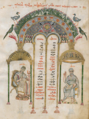 fol 9v: Johannes und Matthias