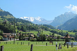 Reichenbach im Kandertal village