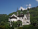 Reformierte Stadtkirche mit reformiertem und katholischem Pfarrhaus