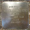 Stolperstein für Wilhelm Wolf End