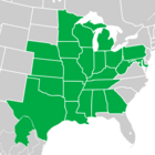 Symphyotrichum drummondii distribution map