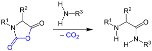 Reaktionsschema Bailey-Peptidsynthese