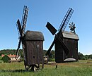 Paltrockmühle und kleine Bockwindmühle