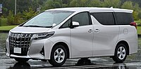 Toyota Alphard X (Jepang) facelift