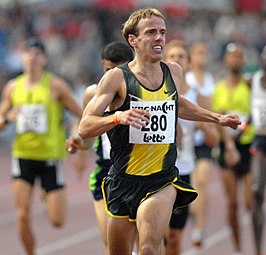 Tijdens de Nacht van de atletiek 2007