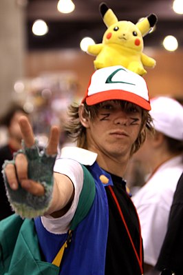 Cosplay van Ash Ketchum