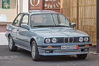 1987–1991 BMW E30/2. In 1987, the E30 received a major facelift with a new front bumper and altered sheetmetal.