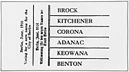 Ballot to select a new city name