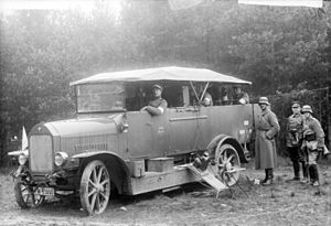 Mercedes-Funkwagen der Reichswehr 1925