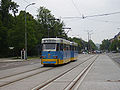 T3D-M-Zug in der Chemnitzer Straße der Nationen