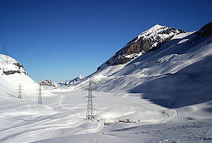 Gemmileitung beim Daubensee oberhalb von Leukerbad